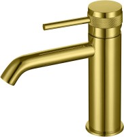 Смеситель для раковины Allen Brau Priority 5.31A01-GB брашированное золото Смеситель для раковины Allen Brau Priority 5.31A01-GB брашированное золото