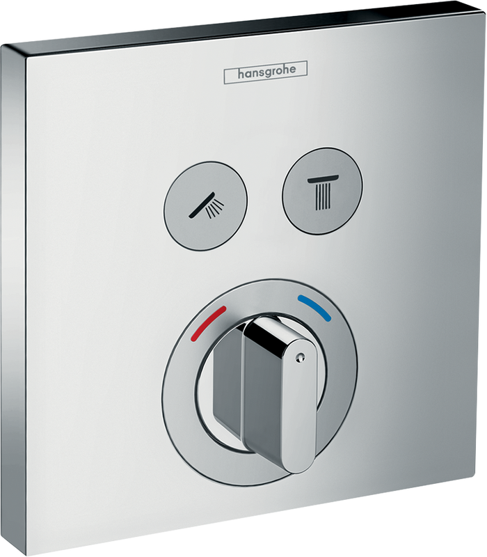 Термостатический смеситель встраиваемый Hansgrohe ShowerSelect 15768000 С ВНУТРЕННЕЙ ЧАСТЬЮ, хром