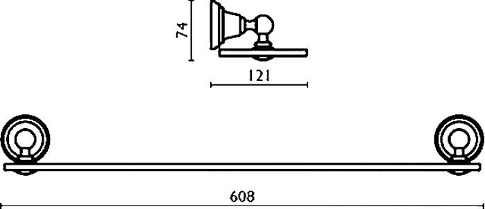Полка Bagno & Associati Canova CA11492