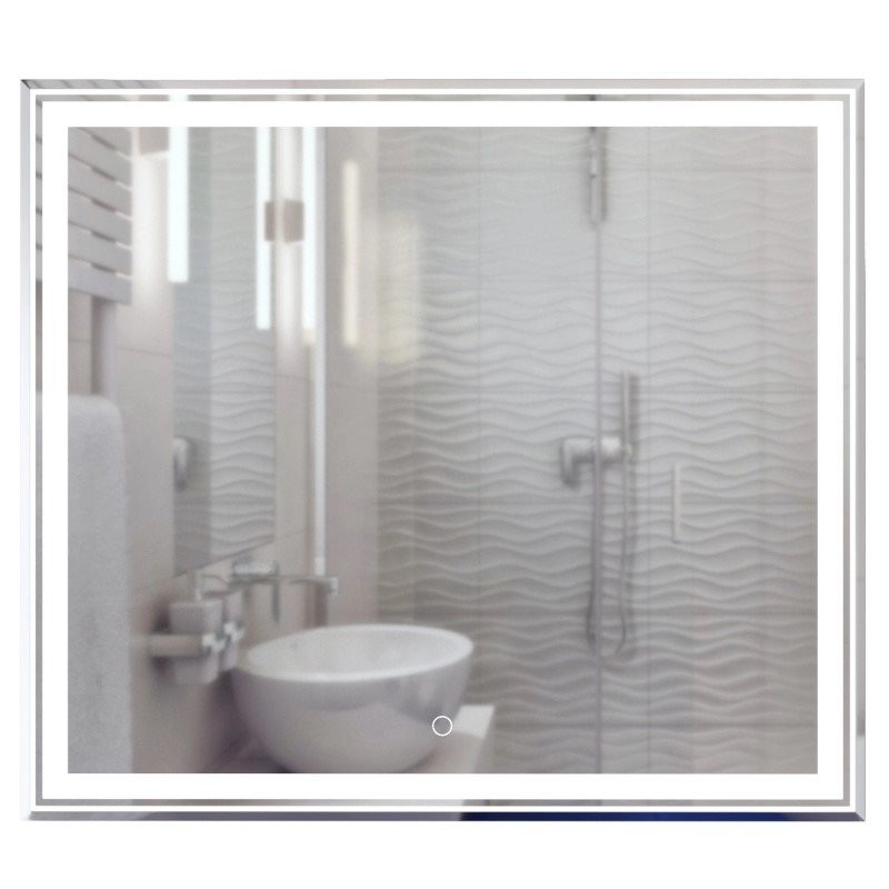 Зеркало Mixline Мелис 80 с подсветкой