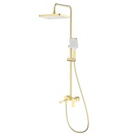 Душевая стойка Splenka S01 S01.24.03 сатин золотой
