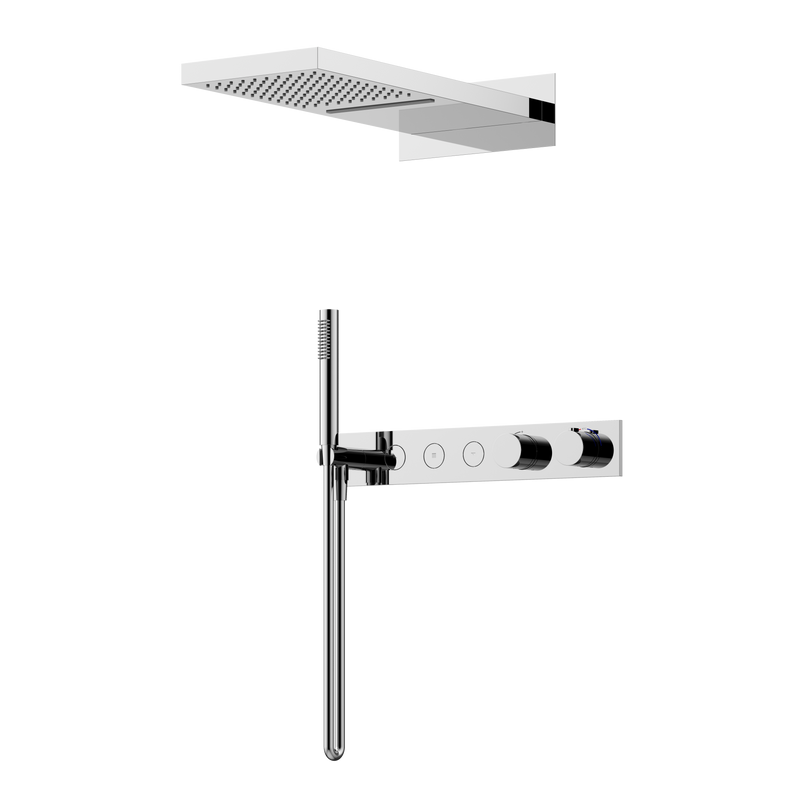 Душевой комплект Sancos Linn SC9023CH С ВНУТРЕННЕЙ ЧАСТЬЮ, хром