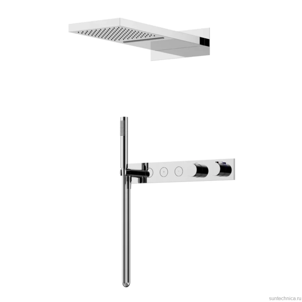 Душевой комплект Sancos Linn SC9023CH С ВНУТРЕННЕЙ ЧАСТЬЮ, хром