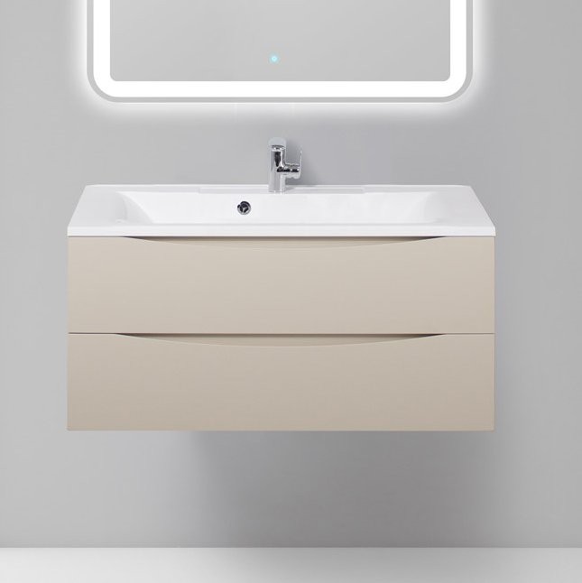 Тумба под раковину BelBagno Marino 100 crema opaco