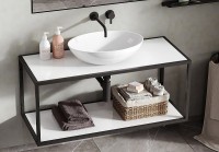 Тумба под умывальник Аляска НП 100 Белый глянцевый (1) Тумба под умывальник Аляска НП 100 Белый глянцевый (1)