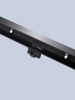 Душевой трап (лоток) AltroBagno Trave AltroBagnoTrave071217MB 60 см, решетка матовая черная, с сифоном