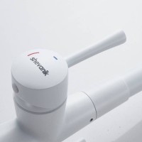 Смеситель для кухни с подключением фильтра Shevanik S528C, белый Смеситель для кухни с подключением фильтра Shevanik S528C, белый
