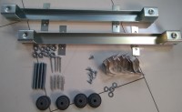 Акриловая ванна Cezares Plane Mini 160x70 см, пристенная, белая, на ножках