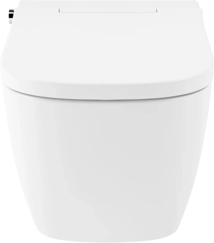 Комплект Lavinia Boho Унитаз подвесной Smart V-Clean 3359101R безободковый, с микролифтом + Инсталляция RelFix 38010010 + Кнопка RelFix 380501MC матовый хром + Дозатор RelFix 38040010