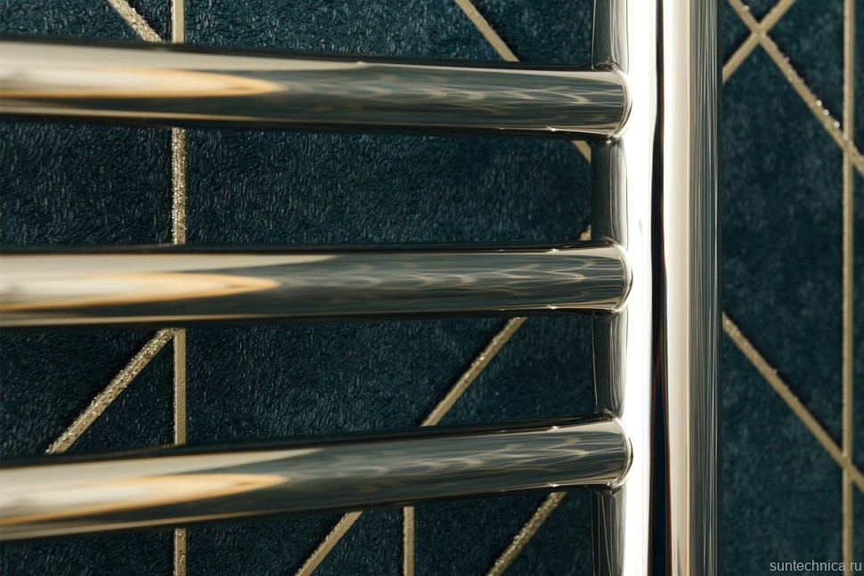 Полотенцесушитель электрический Сунержа Богема 3.1 00-6004-1260 130x65 см, подключение слева, без покрытия, лесенка