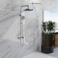 Душевая стойка Vincea Arco VSFS-4AR1CH с изливом, хром