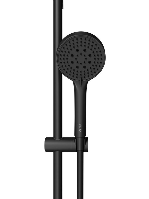 Душевой гарнитур VitrA Base Round A4590836EXP матовый черный