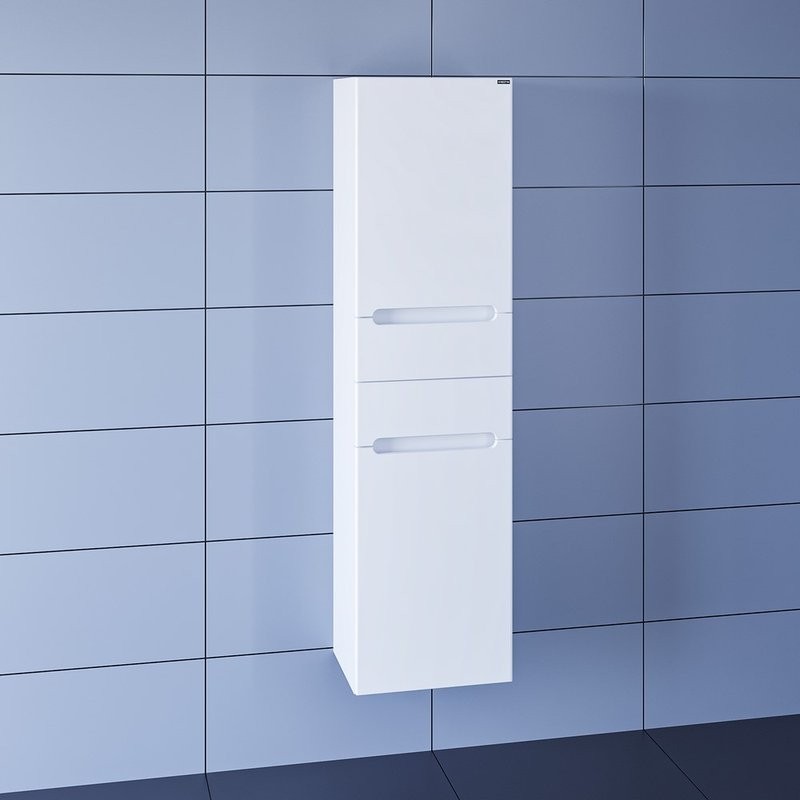 Шкаф пенал для ванной СаНта Лондон 40 подвесной