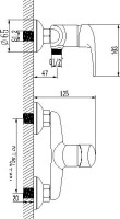 Смеситель для душа Lemark Pramen LM3303C
