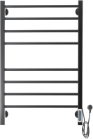 Полотенцесушитель электрический Domoterm Куба DMT П8 50x80, черный, R