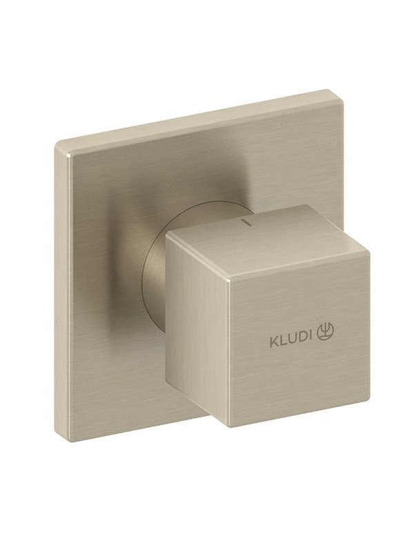 Вентиль Kludi Decus 54816N575 брашированный никель PVD