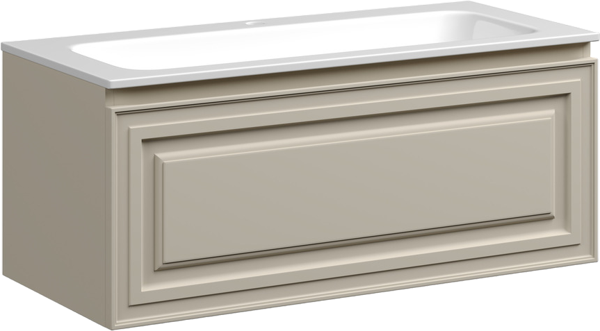 Тумба с раковиной Sancos Very 100 beige soft