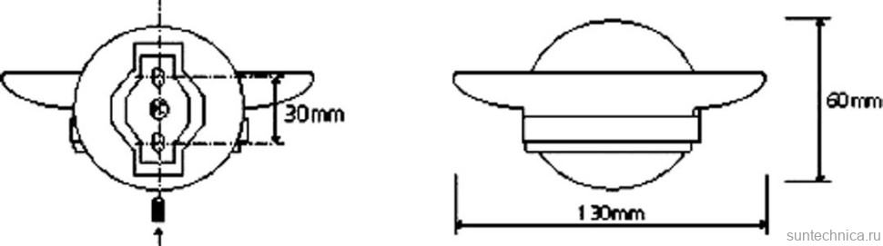 Мыльница Bemeta Alfa 102408023