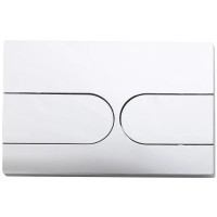 Кнопка смыва для унитаза Veconi Flush V6 пластик, цвет хром глянец