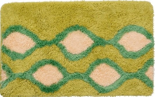 Коврик IDDIS Curved Lines Green 80x50