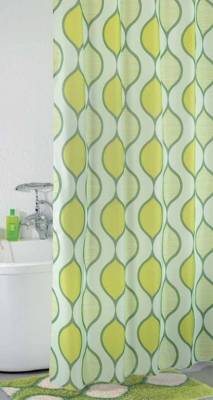 Коврик IDDIS Curved Lines Green 80x50
