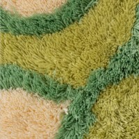 Коврик IDDIS Curved Lines Green 80x50