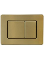 Кнопка смыва для унитаза AltroBagno Beni aggiuntivi AltroBagnoPFP0284BG нержавеющая сталь, цвет матовое золото