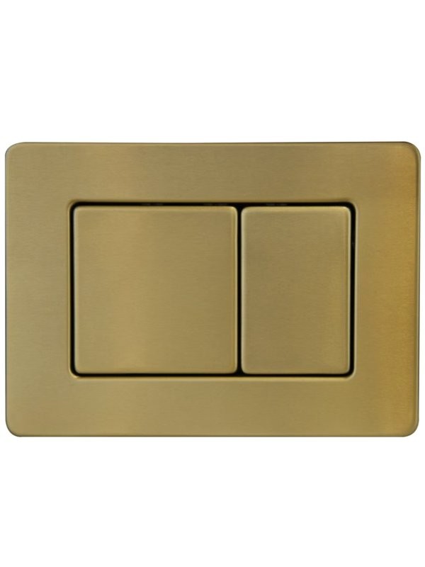 Кнопка смыва для унитаза AltroBagno Beni aggiuntivi AltroBagnoPFP0284BG нержавеющая сталь, цвет матовое золото