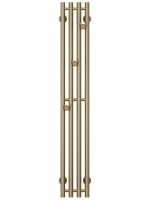 Полотенцесушитель водяной Сунержа Кантата Pro 32-0446-1215 120x20 см, золотой шелк, I-образный