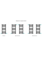 Полотенцесушитель водяной Сунержа Модус Pro 30-0450-8030 80x35 см, матовый белый, лесенка