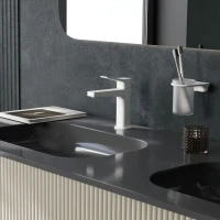 Смеситель для раковины в ванную 2303 WasserKRAFT, Белый