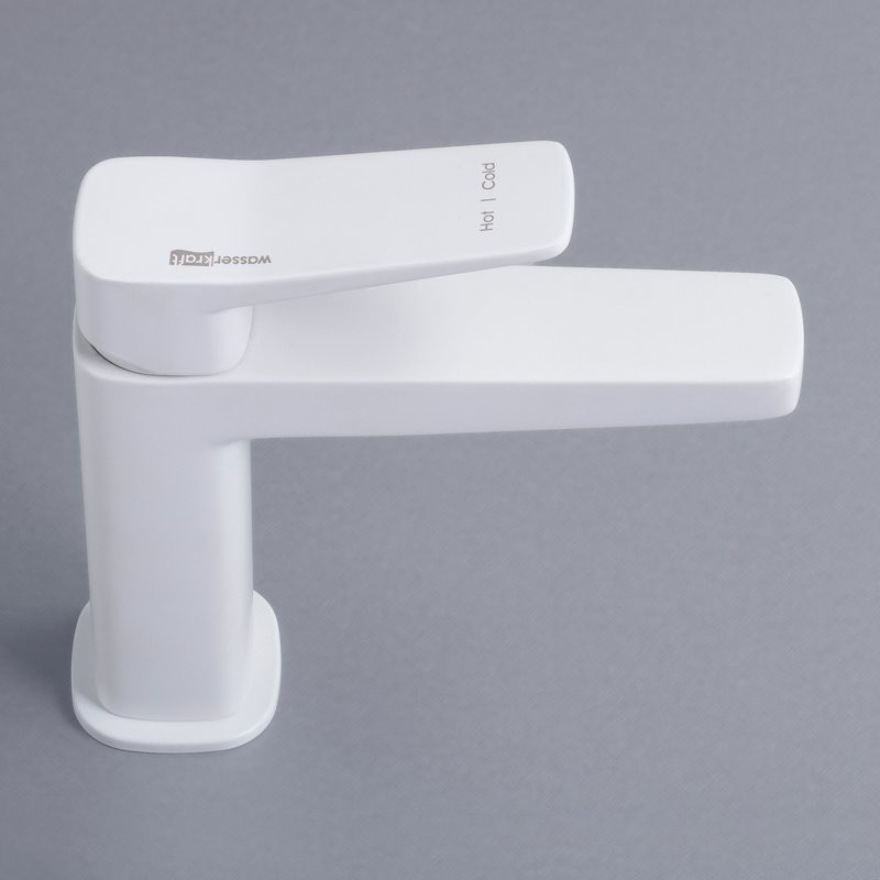 Смеситель для раковины в ванную 2303 WasserKRAFT, Белый