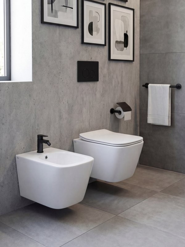 Биде подвесное CHARUS Alva BD700-142W глянцевое белое