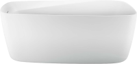 Акриловая ванна AQUATEK Паола AQ-190778 170x80 см, отдельностоящая, белая, на ножках, со сливом-переливом