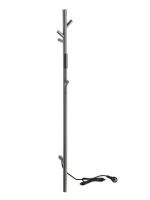 Полотенцесушитель электрический Bemeta 704155015 120x10 см, графит, I-образный