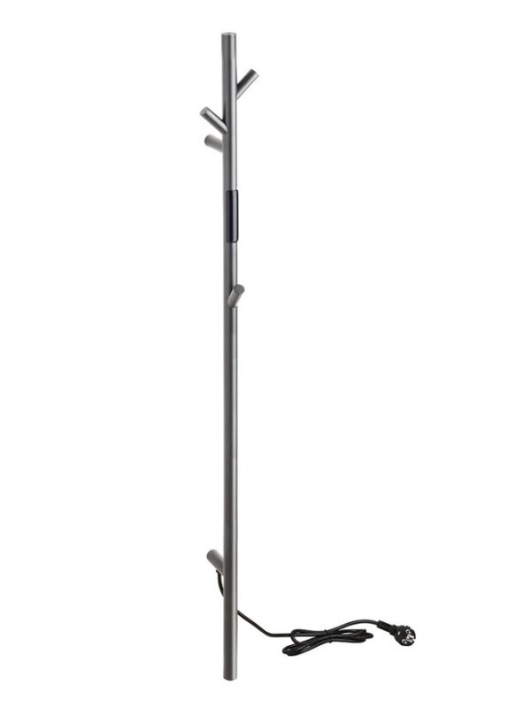 Полотенцесушитель электрический Bemeta 704155015 120x10 см, графит, I-образный