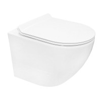 Унитаз подвесной AZARIO Grado AZ-0046-UQ1 глянцевый белый