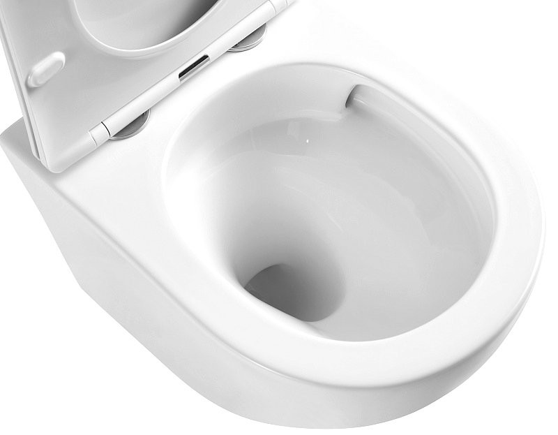 Унитаз подвесной AZARIO Grado AZ-0046-UQ1 глянцевый белый