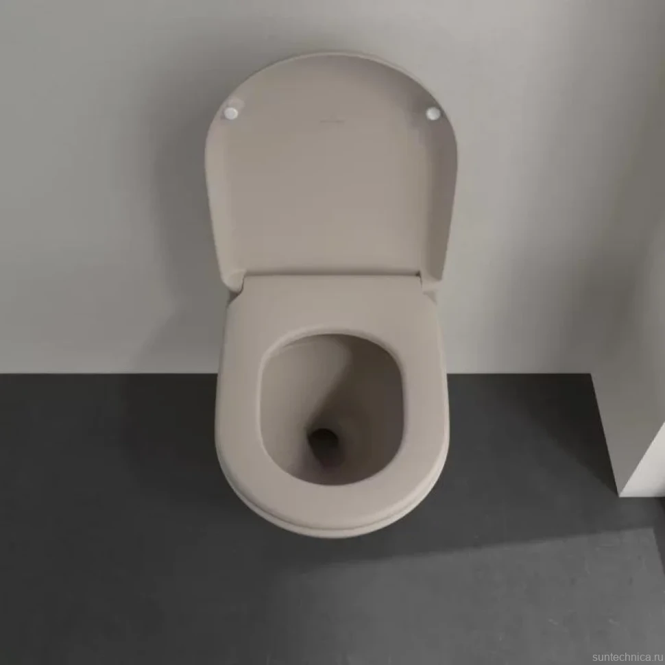 Унитаз подвесной Villeroy & Boch Antao миндальный