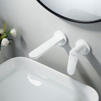 Смеситель для раковины/умывальника встраиваемый Shevanik S4341C, белый