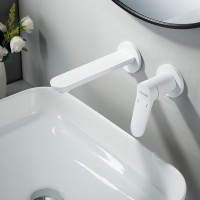 Смеситель для раковины/умывальника встраиваемый Shevanik S4341C, белый