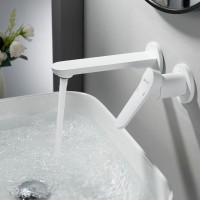 Смеситель для раковины/умывальника встраиваемый Shevanik S4341C, белый