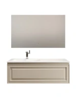 Мебель для ванной комнаты Sancos Very 120 L подвесная, 1 ящик, beige soft