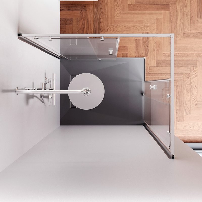 Душевой уголок AM.PM X-Joy W94G-403-100280-MT1K 100х80 см