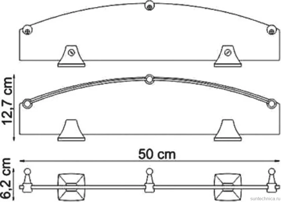 Полка Wasserkraft Wern K-2544