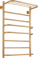 Полотенцесушитель водяной Secado Верона 2 85x55 см, бронза, лесенка, латунь, с полкой