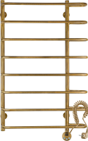 Полотенцесушитель электрический Secado Венеция 2 105x60 см, подключение справа, бронза, лесенка, латунь