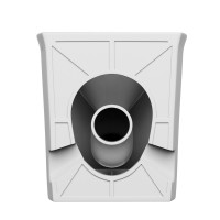 Унитаз приставной напольный Abber Bequem AC1125P с микролифтом, белый