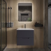 Мебель для ванной комнаты Orange Line 60 графит матовый Мебель для ванной комнаты Orange Line 60 графит матовый