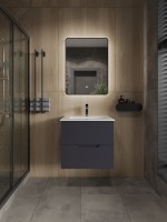 Мебель для ванной комнаты Orange Line 60 графит матовый Мебель для ванной комнаты Orange Line 60 графит матовый